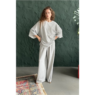 Брюки женские  ASY107/01/Серый меланж