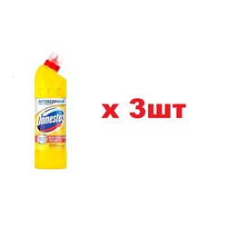 Domestos 1л Универсальное средство Лимонная свежесть 3шт