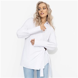 Рубашка на запах из хлопка, Переиграла всех