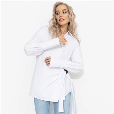 Рубашка на запах из хлопка, Переиграла всех