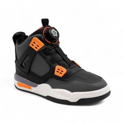 Кроссовки зимние на меху А7177-3 серые