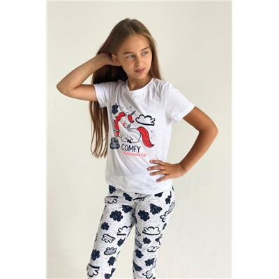 Футболка 5092 детская (Белый)