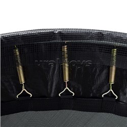 Батут ROCKET, d=244, внешняя сетка высотой 160 см., общая высота 225 см, черный