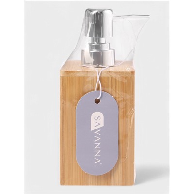 Дозатор для жидкого мыла SAVANNA BAMBOO, бамбук