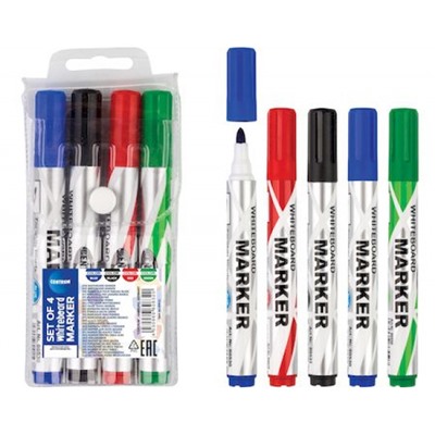 Набор маркеров для доски  4 цв. 80832 Centrum