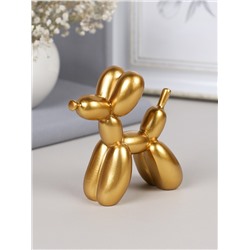 Статуэтка Собака 9х4х10 см / DG-001 /уп 18/золото