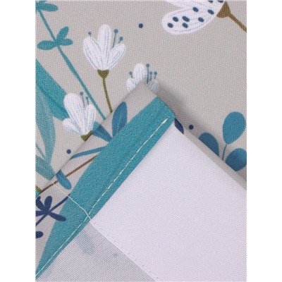 Шторы для кухни с подхватами «Этель» Meow, 145×180 см, комплект - 2 шт.