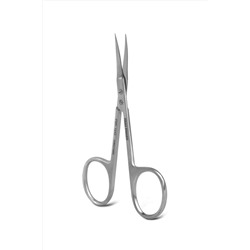 Frau Finger Ножницы маникюрные для кутикулы изогнутые / Professional FSP-1243DP, матовые, ручная заточка, 10 см KRISTALLER, 1110648
