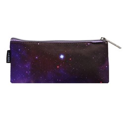 Пенал мягкий, 1 отделение, 90 х 215 х 10 мм, плоский, deVENTE, Galaxy Girl, искусственная кожа