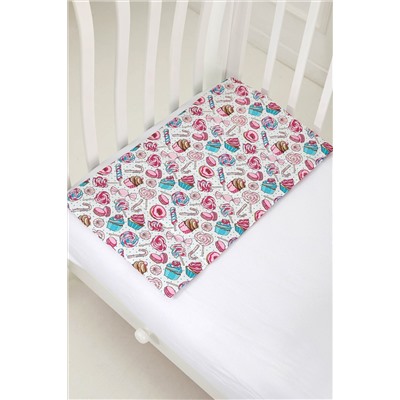 Подушка тонкая 40х60 арт. ПДТ/пироженки НАТАЛИ, 877156