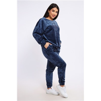 Костюм с брюками велюровый 635П НАТАЛИ, 1225347