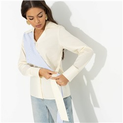 Рубашка из хлопка, Модная цель (желтая)