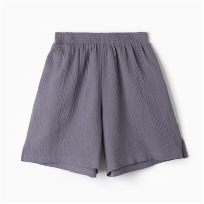 Пижама женская (майка, шорты) KAFTAN Basic, размер 40-42, синяя