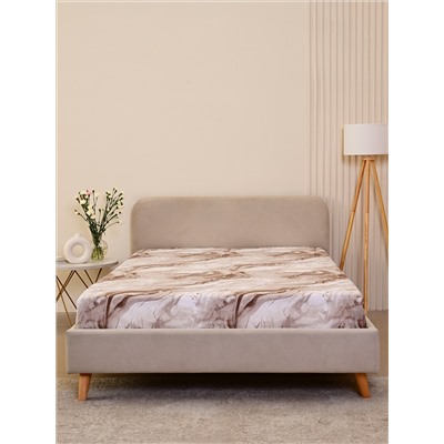 Простыня бязь люкс - Мрамор