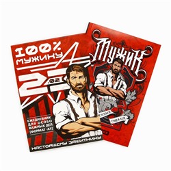 Ежедневник А5, 80 листов, недатированный, в подарочной коробке «23 февраля»