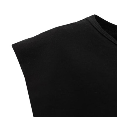 Майка женская MINAKU OVERSIZE FIT, чёрная, размер 42