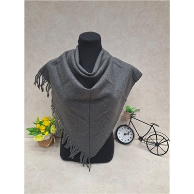 Платок из кашемира, цвет графит