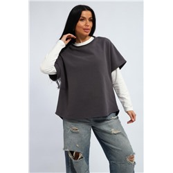 Жилет женский 348 (Серый)