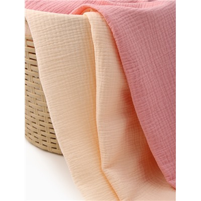 Пелёнки муслиновые «Крошка Я» Strawberry cream, 130×100 см, набор 2 шт., хлопок 100%