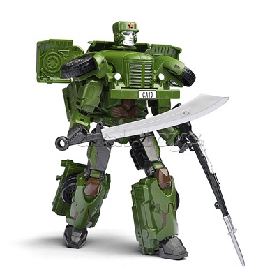 Робот  "Воин" трансформирующийся в грузовик, в коробке