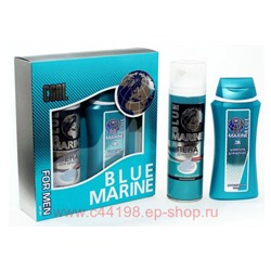 Festiva Подарочный набор Blue Marine Cool Шампунь 250 мл + Пена для бритья 200мл 092