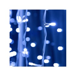 УЦЕНКА Гирлянда «Занавес» 2×3 м, IP44, УМС, белая нить, 760 LED, свечение белое, 220 В