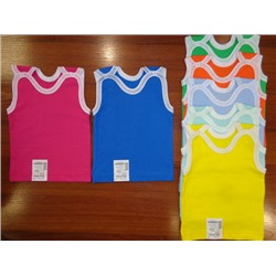 Майка д/детей однотонная "Кнопка"(кулирка)