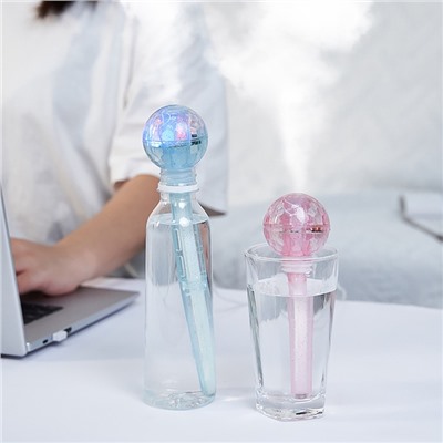 УЦЕНКА Увлажнитель воздуха «Чупа-Чупс» HM-23, ультразвуковой, погружной, подсветка, USB, розовый 9