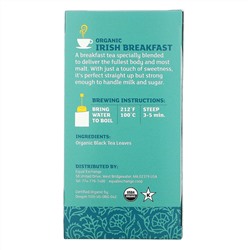 Equal Exchange, Organic Irish Breakfast, Black Tea, 20 Tea Bags, 1.41 oz ( 40 g)