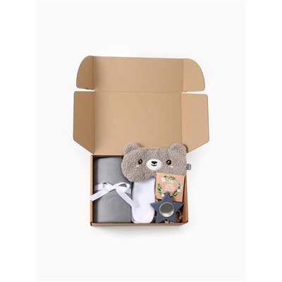 Новогодний подарочный набор Merry Christmas, плед и аксессуары