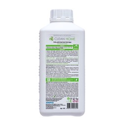 Средство для мытья посуды Clean home, запасной блок, 1 л