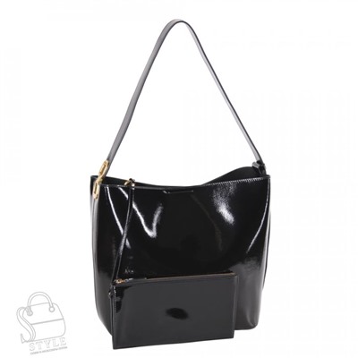Сумка женская кожаная 1266EC black Euro-Col