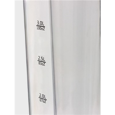 Башня пивная WoodPlast, колба 3 л, ёмкость для льда 3 л, 18.5×18.5×54 см, пластик, чёрная, коричневая