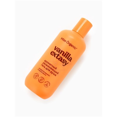 Гель для душа Vanilla extasy, увлажняющий, 290 мл, Miss Organic