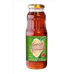 Сироп топинамбура с клубникой 330г ЭКОПРОДУКТЫ, 1193679