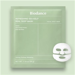 Двойная гидрогелевая маска Biodance с морскими водорослями