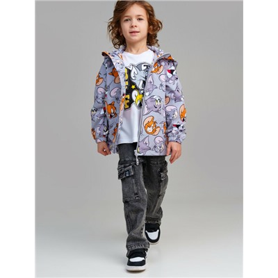 Куртка текстильная с полиуретановым покрытием для мальчиков (ветровка)