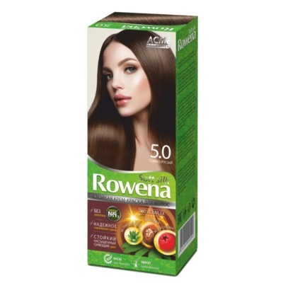 Soft Silk Cтойкая крем-краска для волос тон 5.0 темно-русый