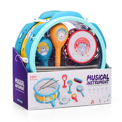 Набор музыкальных инструментов "Музыкальная вечеринка" в коробке