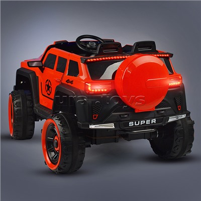Электромобиль "Бархан" 12V7A с полным приводом, красный