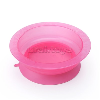 Тарелочка детская для первых блюд на присоске