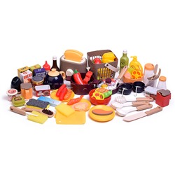 Набор кухня "Весёлый поварёнок" с паром (108 предметов) в коробке