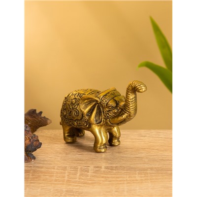 Сувенир «Слонёнок», 7.5×5.5 см, латунь