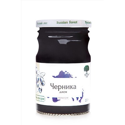 Джем Черника (премиум, 50% ягод) 220г ЭКОПРОДУКТЫ, 1193755