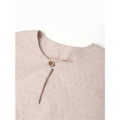 Комплект детский (футболка, шорты) MINAKU, бежевый, рост 86-92 см