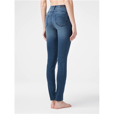 Skinny CONTE CON-144 Моделирующие eco-friendly джинсы skinny push-up с высокой посадкой