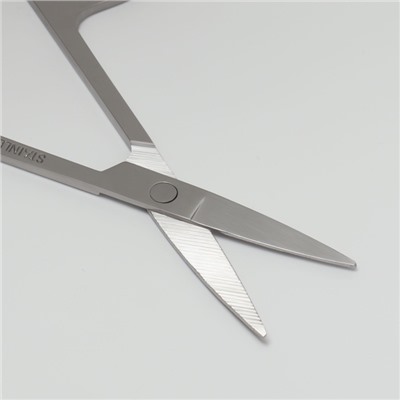 Ножницы маникюрные QF, прямые, широкие, 9 см