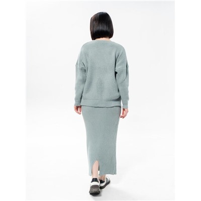 Костюм вязаный (джемпер+юбка)