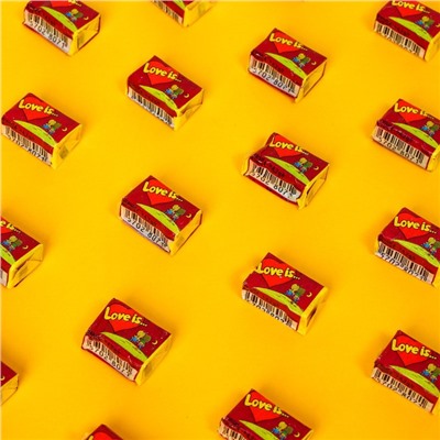 Жевательная резинка Love is, Вишня и Лимон, 4.2 г, 20 шт.