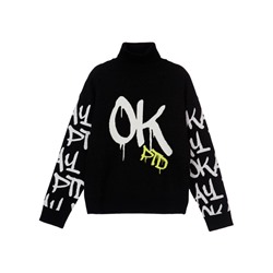 Свитер трикотажный для девочек